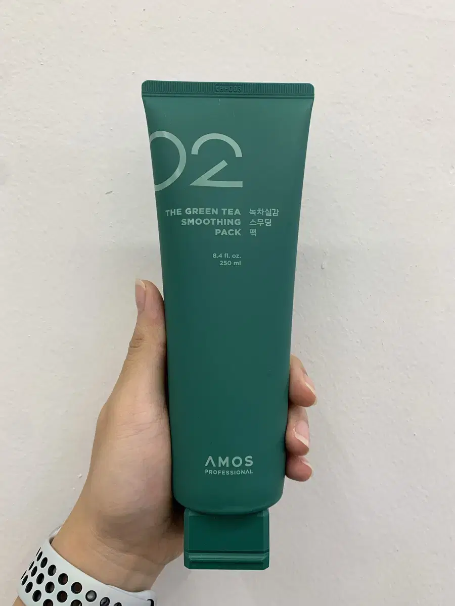 아모스 녹차실감 스무딩 팩 250ml